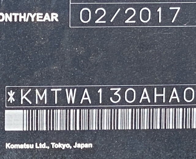 ขายรถตักล้อยาง KOMATSU WA380-8 ปี 2017 นำเข้าจากญี่ปุ่น สภาพสวยพร้อมใช้ มีVDOการทำงานครับ