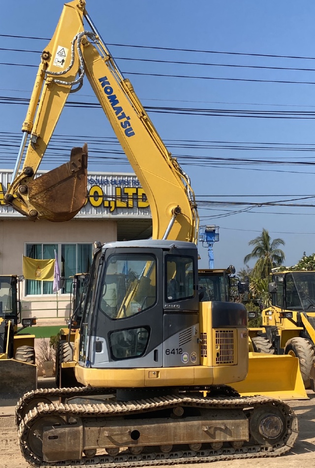 ขายรถขุด KOMATSU PC128US-2E1 (เทียบเท่า PC120-7) ปี 2008 นำเข้าจากญี่ปุ่น สภาพพร้อมใช้ มีVDOการทำงานครับ