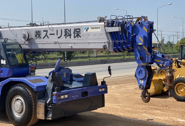 ขายรถเครน TADANO GR500N-1 (ขนาด 50 ตัน) ปี 2008 นำเข้าจากญี่ปุ่น สภาพสวยพร้อมใช้ มีVDOการทำงานครับ