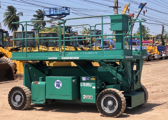 ขายรถกระเช้า HANIX HZ90W นำเข้าจากญี่ปุ่น สภาพสวยพร้อมใช้ มีVDOการทำงานครับ