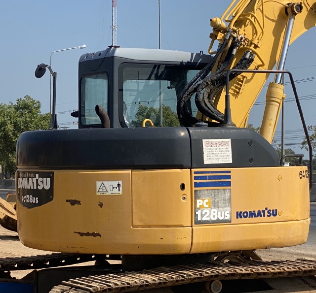 ขายรถขุด KOMATSU PC128US-2E1 (เทียบเท่า PC120-7) ปี 2008 นำเข้าจากญี่ปุ่น สภาพพร้อมใช้ มีVDOการทำงานครับ