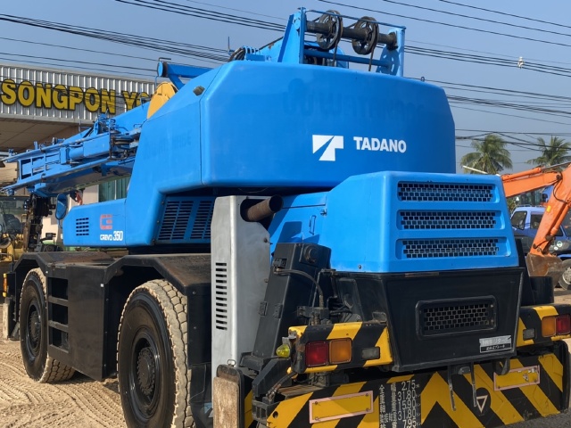 ขายรถเครน TADANO TR350M-3 (ขนาด 35 ตัน) ปี 1998 นำเข้าจากญี่ปุ่น สภาพสวยพร้อมใช้ มีVDOการทำงานครับ ขายรถเครน TADANO TR350M-3 (ขนาด 35 ตัน) ปี 1998 นำเข้าจากญี่ปุ่น สภาพสวยพร้อมใช้ มีVDOการทำงานครับ