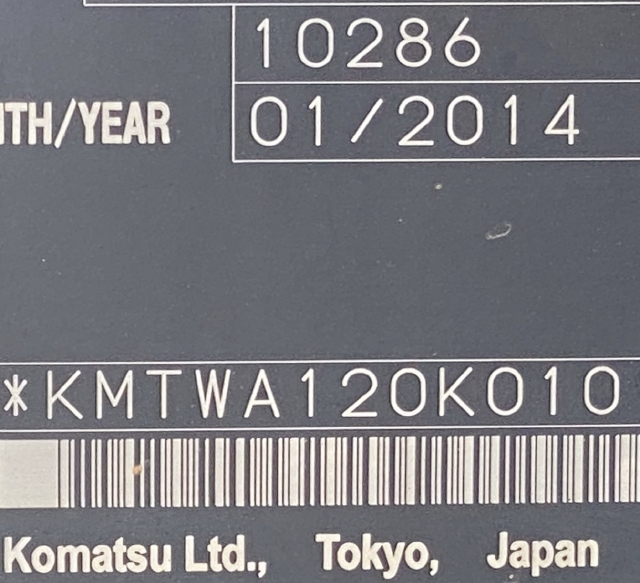 ขายรถตักล้อยาง KOMATSU WA470-7 ปี 2014 นำเข้าจากญี่ปุ่น สภาพสวยพร้อมใช้ มีVDOการทำงานครับ