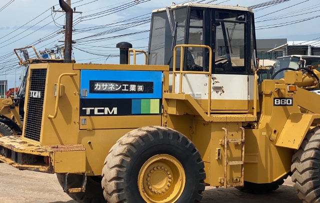 ขายรถตักล้อยาง TCM 860 (เทียบเท่า WA300) นำเข้าจากญี่ปุ่น สภาพสวยพร้อมใช้ มีVDOการทำงานครับ
