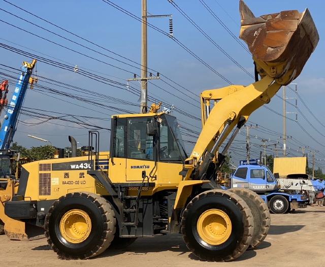 ขายรถตักล้อยาง KOMATSU WA430-6 นำเข้าจากญี่ปุ่น สภาพสวยพร้อมใช้ มีVDOการทำงานครับ ขายรถตักล้อยาง KOMATSU WA430-6 นำเข้าจากญี่ปุ่น สภาพสวยพร้อมใช้ มีVDOการทำงานครับ