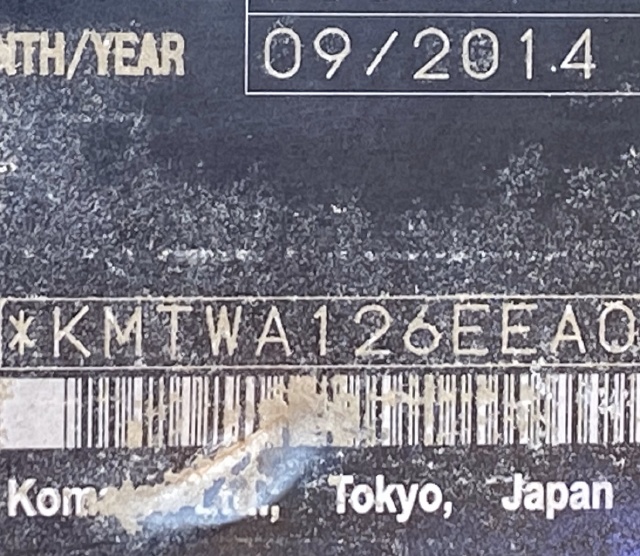 ขายรถตักล้อยาง KOMATSU WA200-7 ปี 2014 นำเข้าจากญี่ปุ่น สภาพสวยพร้อมใช้ มีVDOการทำงานครับ