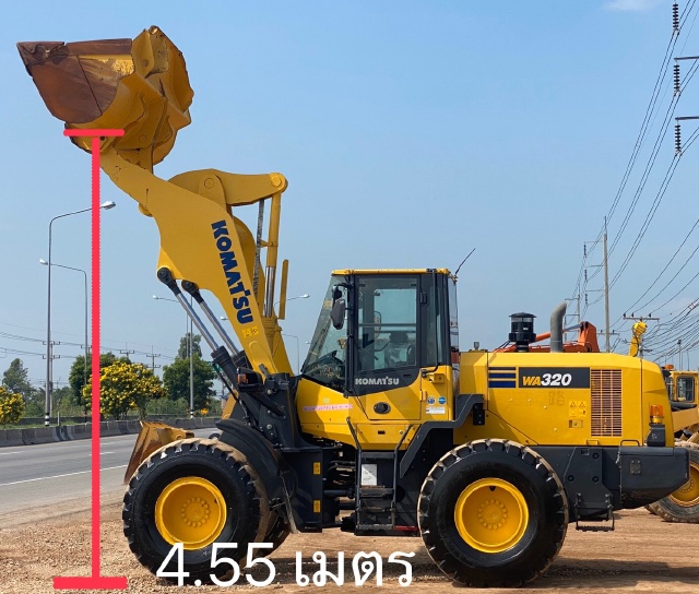 ขายรถตักล้อยาง KOMATSU WA320-7 ปี 2017 แขนยาวพิเศษ1 นำเข้าจากญี่ปุ่น สภาพสวยพร้อมใช้ มีVDOการทำงานคร
