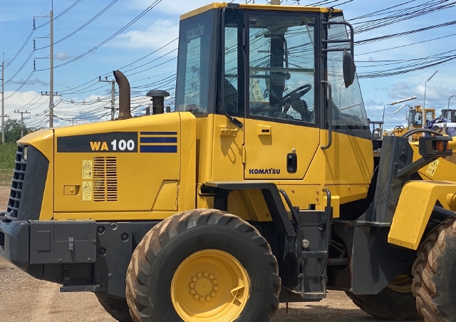 ขายรถตักล้อยาง KOMATSU WA100-6 ปี 2012 แขนยาวพิเศษ นำเข้าจากญี่ปุ่น สภาพสวยพร้อมใช้ มีVDOการทำงานครั