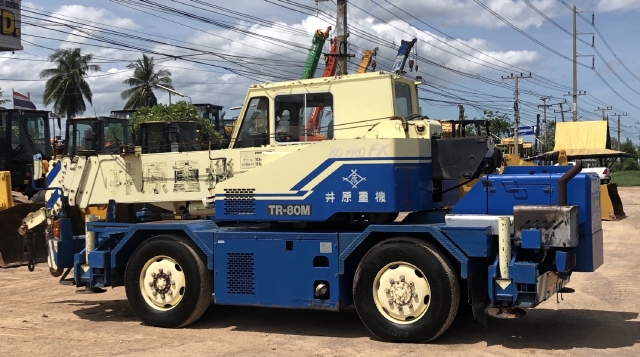 ขายรถเครน TADANO TR80M-1 (ขนาด 8 ตัน) ปี 1994 นำเข้าจากญี่ปุ่น สภาพสวยพร้อมใช้ มีVDOการทำงานครับ ขายรถเครน TADANO TR80M-1 (ขนาด 8 ตัน) ปี 1994 นำเข้าจากญี่ปุ่น สภาพสวยพร้อมใช้ มีVDOการทำงานครับ