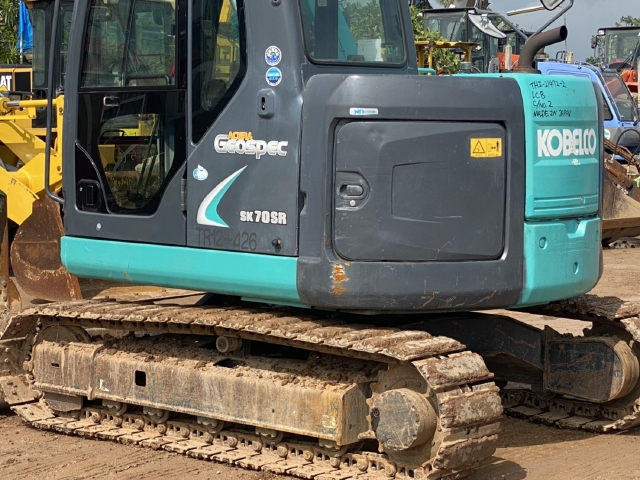 ขายรถขุด KOBELCO SK70SR-2 นำเข้าจากญี่ปุ่น สภาพสวยพร้อมใช้ มีVDOการทำงานครับ