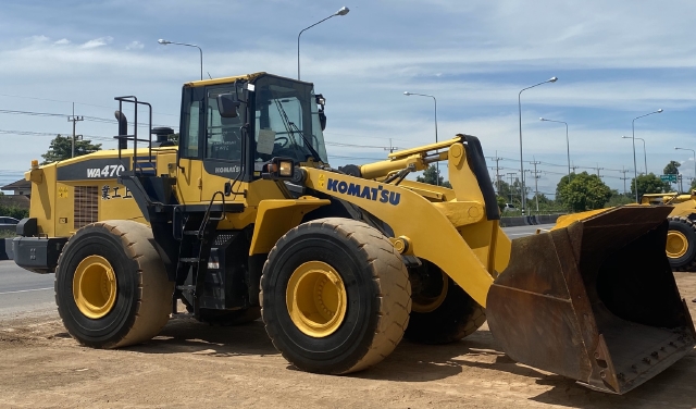 ขายรถตักล้อยาง KOMATSU WA470-7 ปี 2014 นำเข้าจากญี่ปุ่น สภาพสวยพร้อมใช้ มีVDOการทำงานครับ ขายรถตักล้อยาง KOMATSU WA470-7 ปี 2014 นำเข้าจากญี่ปุ่น สภาพสวยพร้อมใช้ มีVDOการทำงานครับ