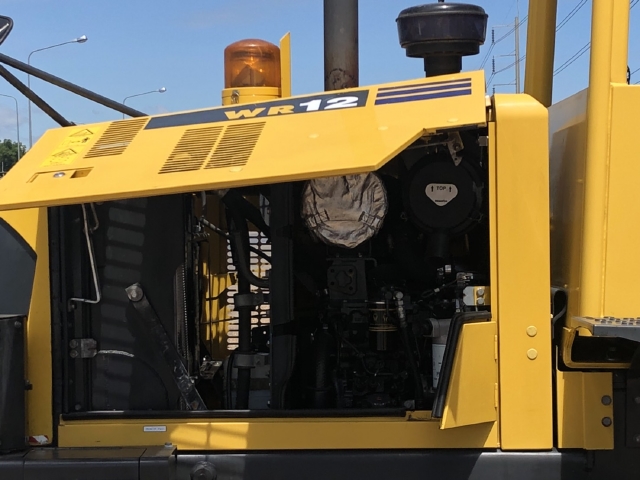 ขายรถตักล้อยาง KOMATSU WR12-6 (เทียบเท่า WA100-6) ปี 2011 นำเข้าจากญี่ปุ่น สภาพสวยพร้อมใช้ มีVDOการท