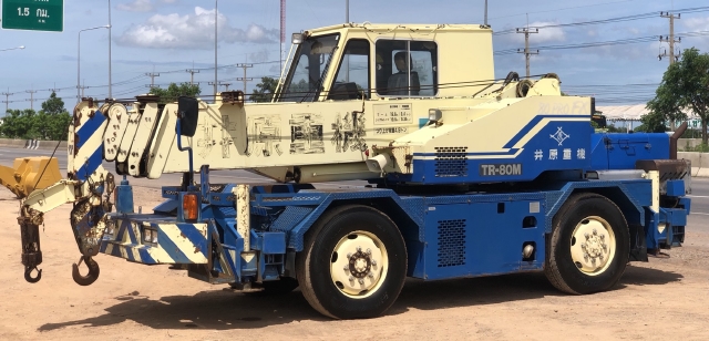 ขายรถเครน TADANO TR80M-1 (ขนาด 8 ตัน) ปี 1994 นำเข้าจากญี่ปุ่น สภาพสวยพร้อมใช้ มีVDOการทำงานครับ ขายรถเครน TADANO TR80M-1 (ขนาด 8 ตัน) ปี 1994 นำเข้าจากญี่ปุ่น สภาพสวยพร้อมใช้ มีVDOการทำงานครับ