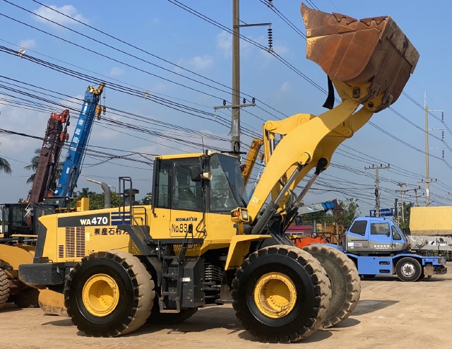 ขายรถตักล้อยาง KOMATSU WA470-6 นำเข้าจากญี่ปุ่น สภาพสวยพร้อมใช้ มีVDOการทำงานครับ ขายรถตักล้อยาง KOMATSU WA470-6 นำเข้าจากญี่ปุ่น สภาพสวยพร้อมใช้ มีVDOการทำงานครับ