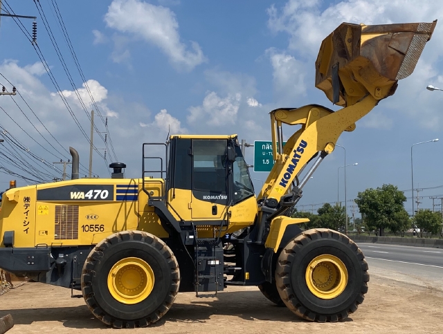 ขายรถตักล้อยาง KOMATSU WA470-7 ปี 2016 นำเข้าจากญี่ปุ่น สภาพสวยพร้อมใช้ มีVDOการทำงานครับ ขายรถตักล้อยาง KOMATSU WA470-7 ปี 2016 นำเข้าจากญี่ปุ่น สภาพสวยพร้อมใช้ มีVDOการทำงานครับ