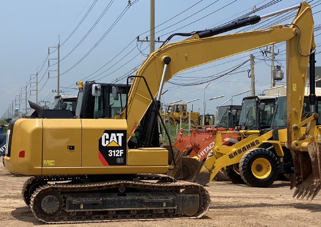 ขายรถขุด CAT 312FGC ปี 2016 นำเข้าจากญี่ปุ่น พร้อมใช้ มีVDOการทำงานครับ