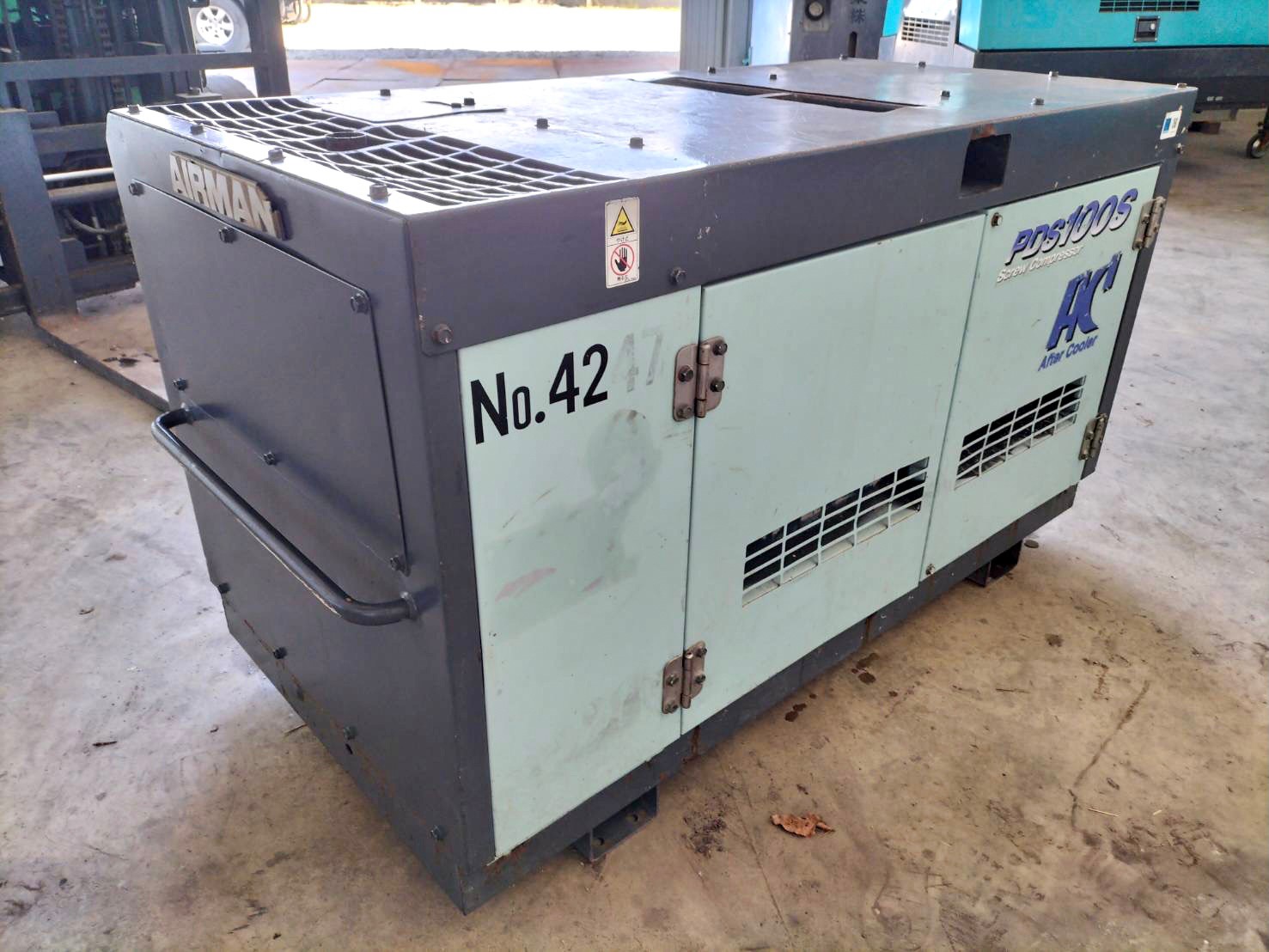Airman PDS100SC : เครื่องปั๊มลม 100CFM สภาพดี โทร.080-6565422 (หนิง) Airman PDS100SC : เครื่องปั๊มลม 100CFM สภาพดี โทร.080-6565422 (หนิง)