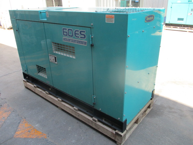 เครื่องปั่นไฟ 60KVA DENYO DCA-60ESI2 สภาพใหม่ โทร.080-6565422 หนิง