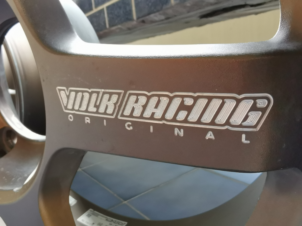 ล้อ Volk Racing ขอบ18 แท้ สภาพใหม่พร้อมของแถม ล้อ Volk Racing ขอบ18 แท้ สภาพใหม่พร้อมของแถม