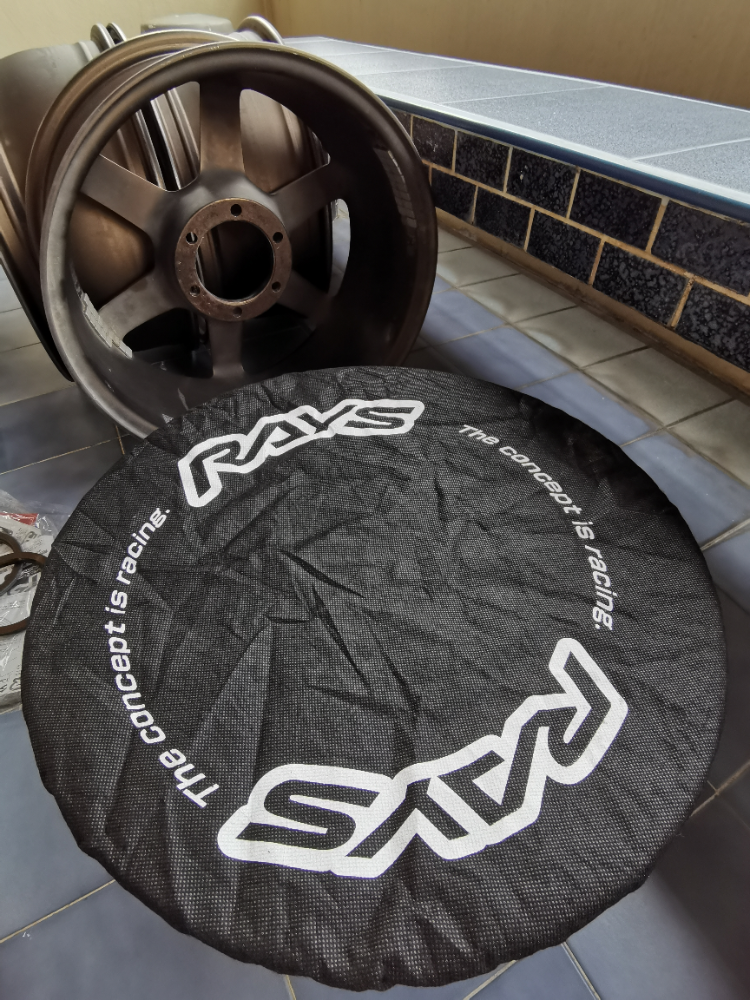 ล้อ Volk Racing ขอบ18 แท้ สภาพใหม่พร้อมของแถม ล้อ Volk Racing ขอบ18 แท้ สภาพใหม่พร้อมของแถม