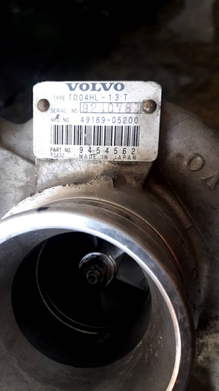 เทอร์โบ TD04HL 13T ถอด Volvo เทอร์โบ TD04HL 13T ถอด Volvo