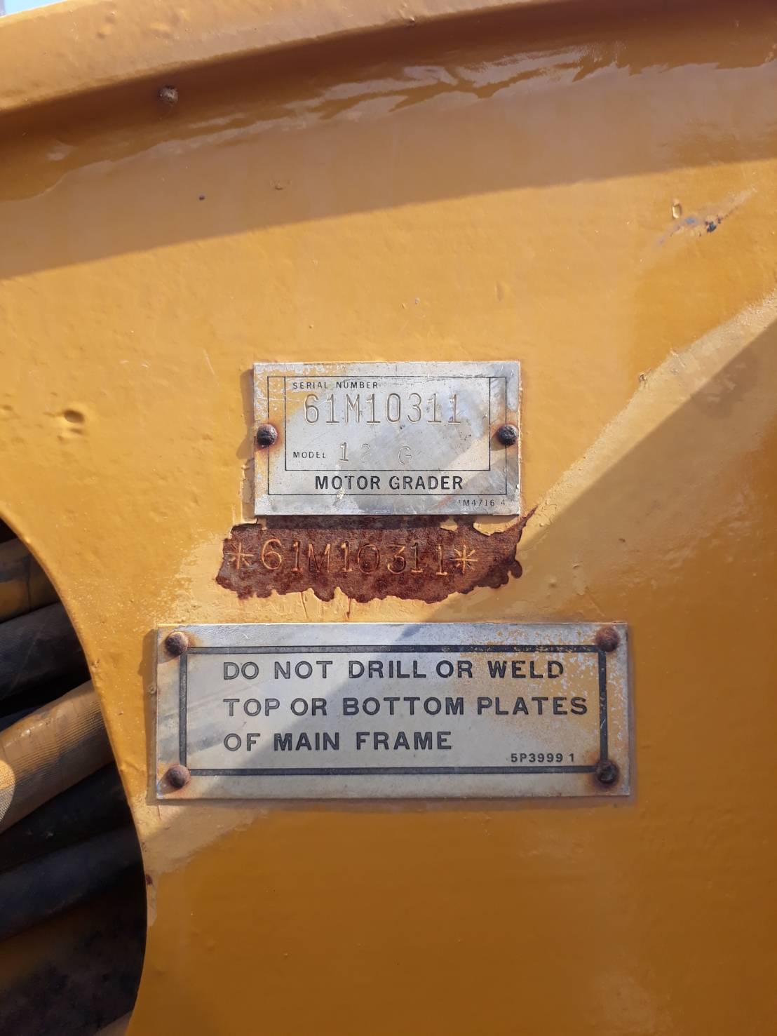 ขาย 1,480,000 บาท CATTERPILAR 12G ชีเรียลสูง