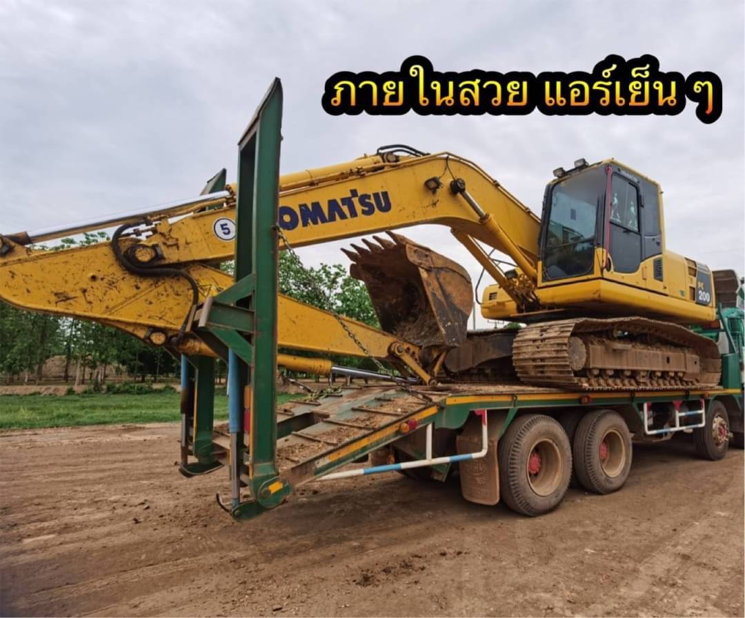 รถแบคโฮ 200 มือเดียวจากศูนย์ 1,695,000 บาท KOMATSU