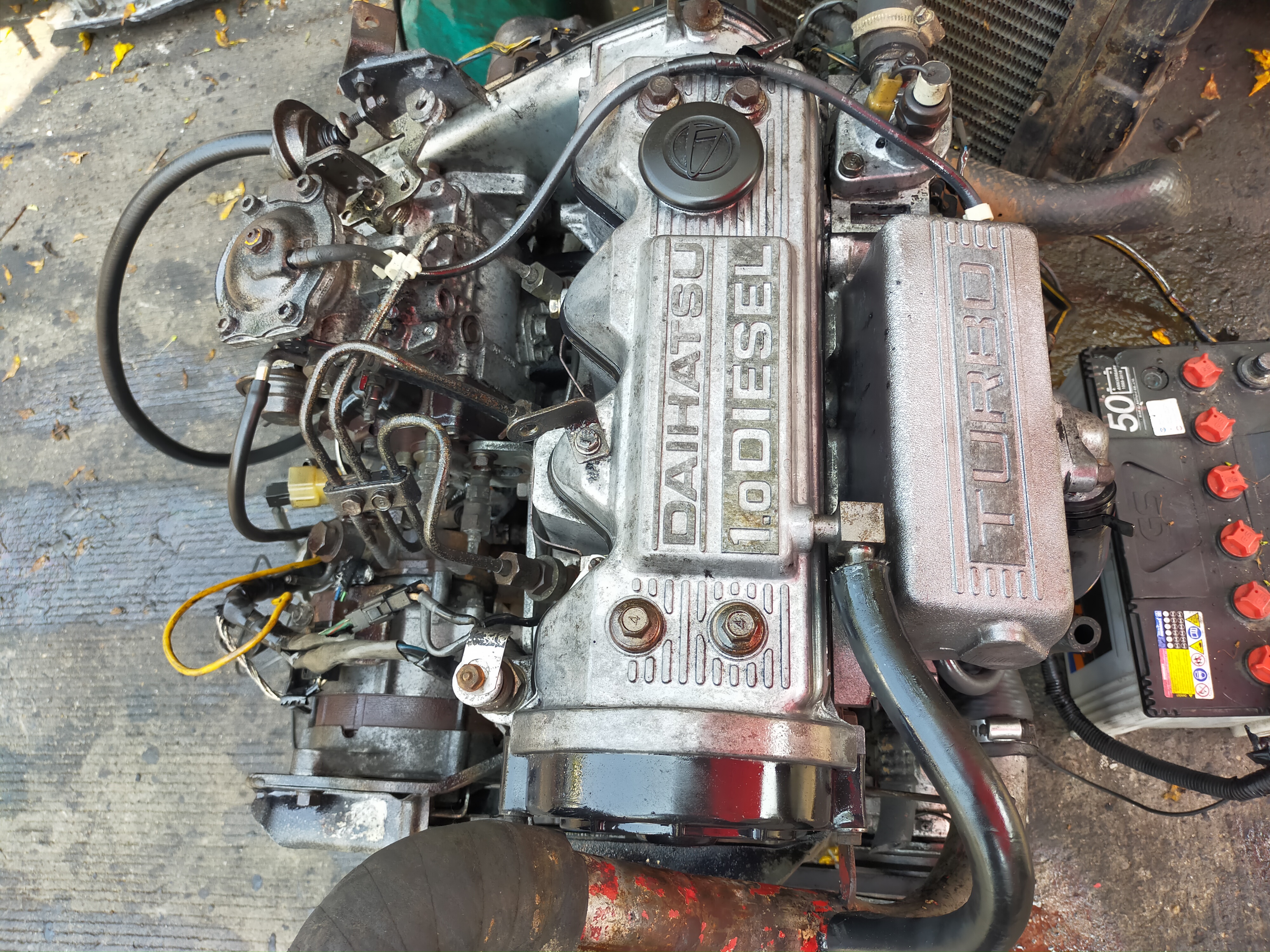 ขายเครื่องยนต์ดีเซลเทอร์โบขับหน้า1000cc