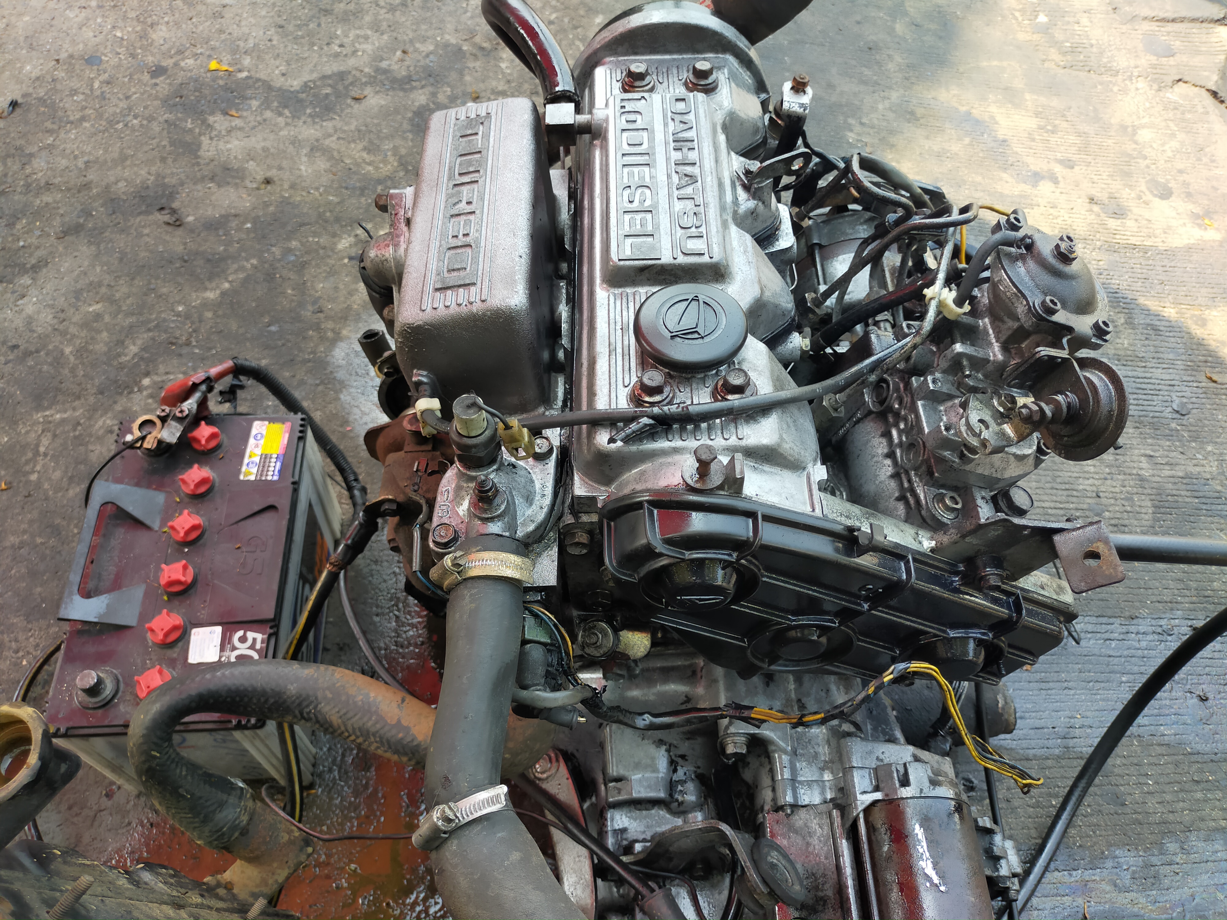 ขายเครื่องยนต์ดีเซลเทอร์โบขับหน้า1000cc