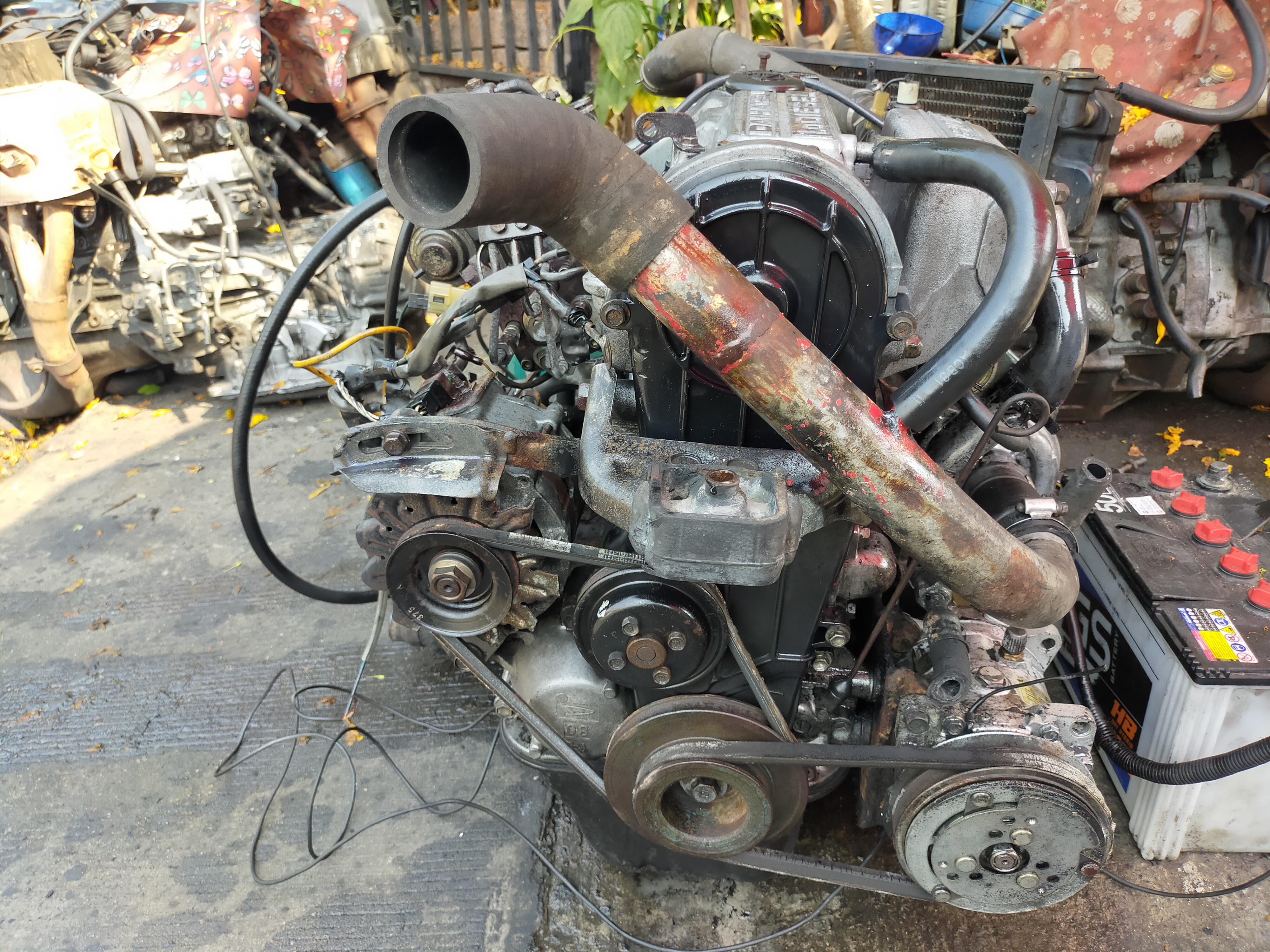 ขายเครื่องยนต์ดีเซลเทอร์โบขับหน้า1000cc
