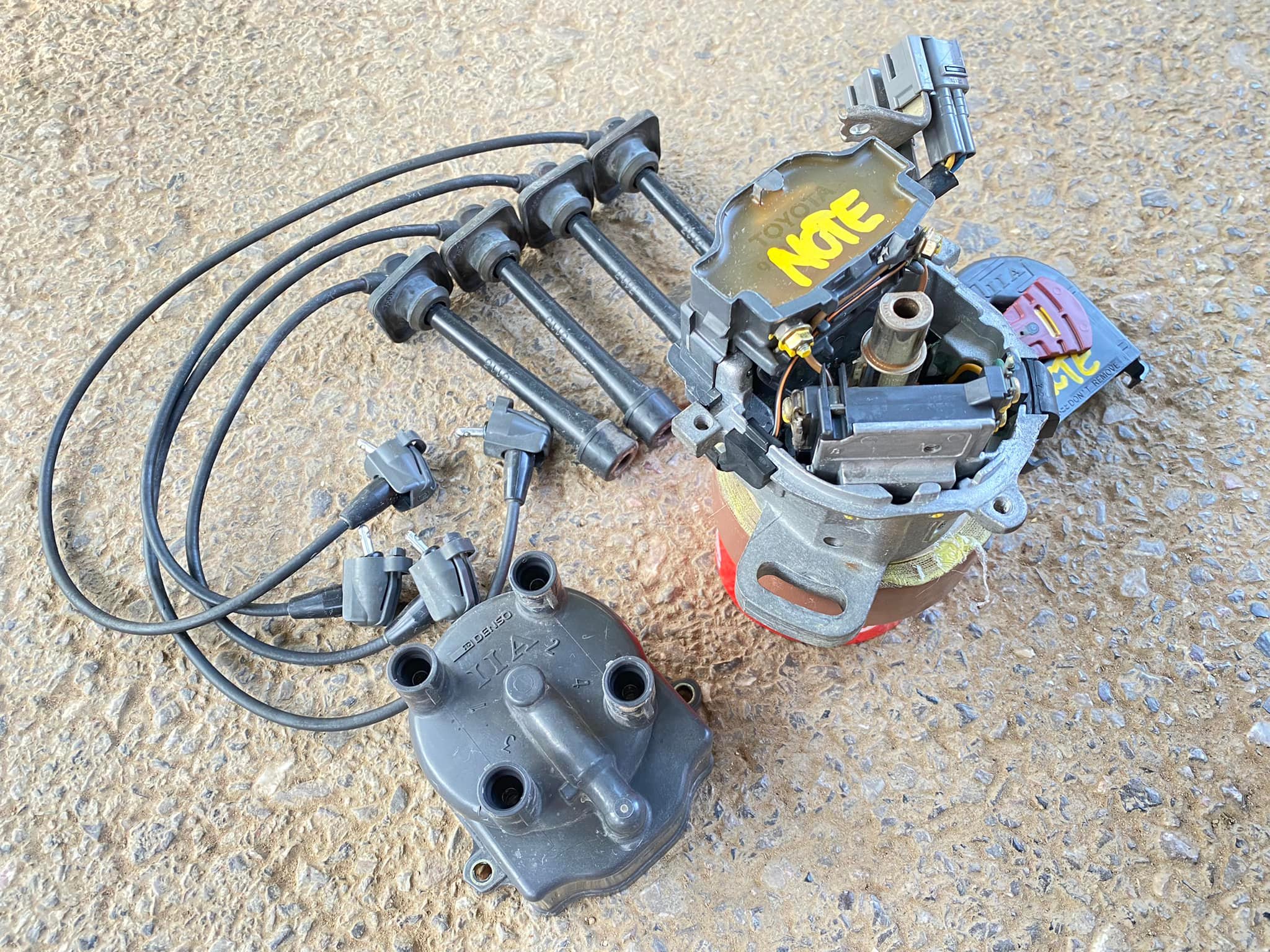 จานจ่ายแท้  TOYOTA 4EFE  5E FE