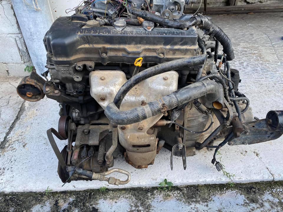 เครื่องยนต์เบนซิน NISSAN QG18 พร้อมเกียร์ MT เครื่องยนต์เบนซิน NISSAN QG18 พร้อมเกียร์ MT