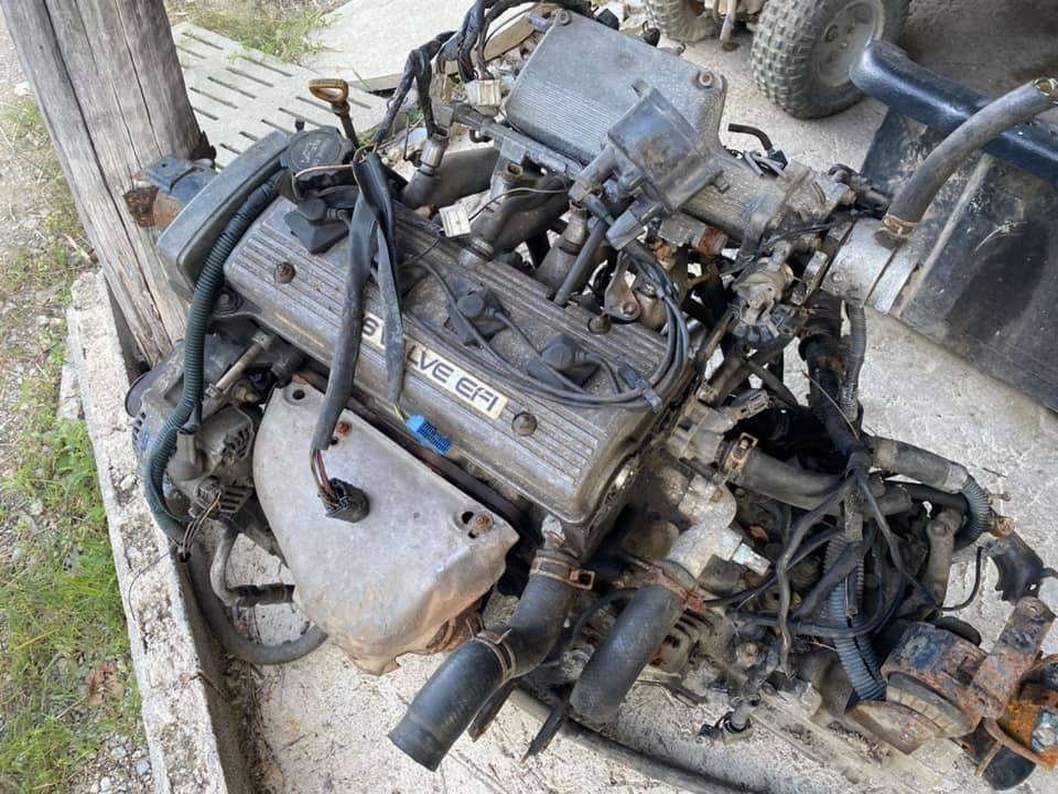 แยกอะไหล่ เครื่อง TOYOTA 4A-FE หัวฉีด