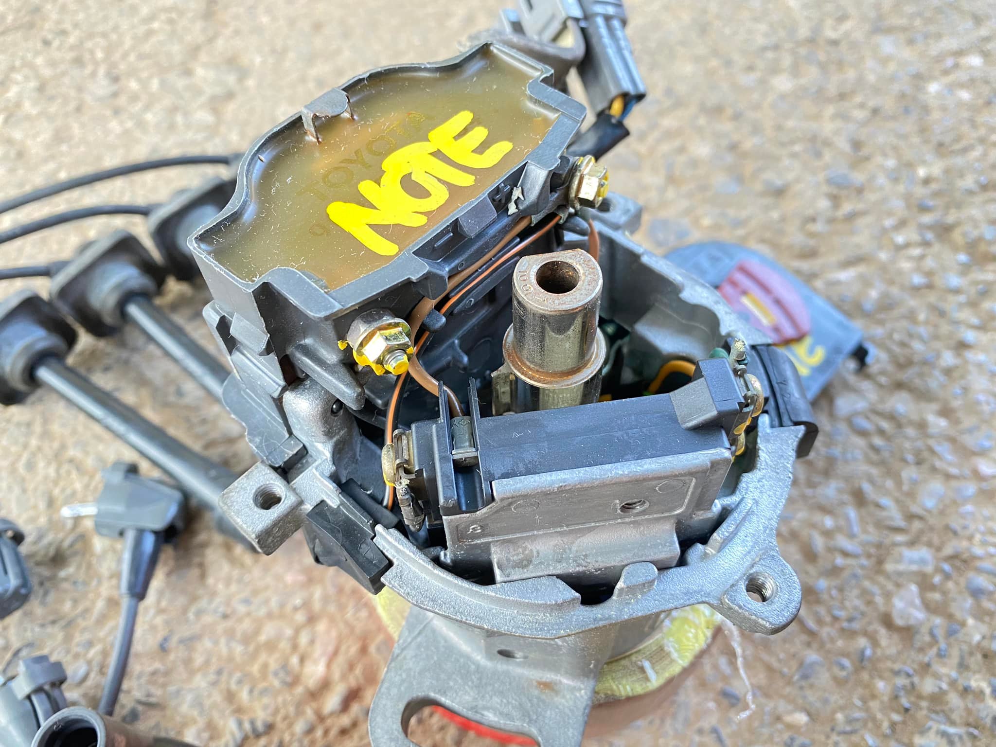 จานจ่ายแท้  TOYOTA 4EFE  5E FE