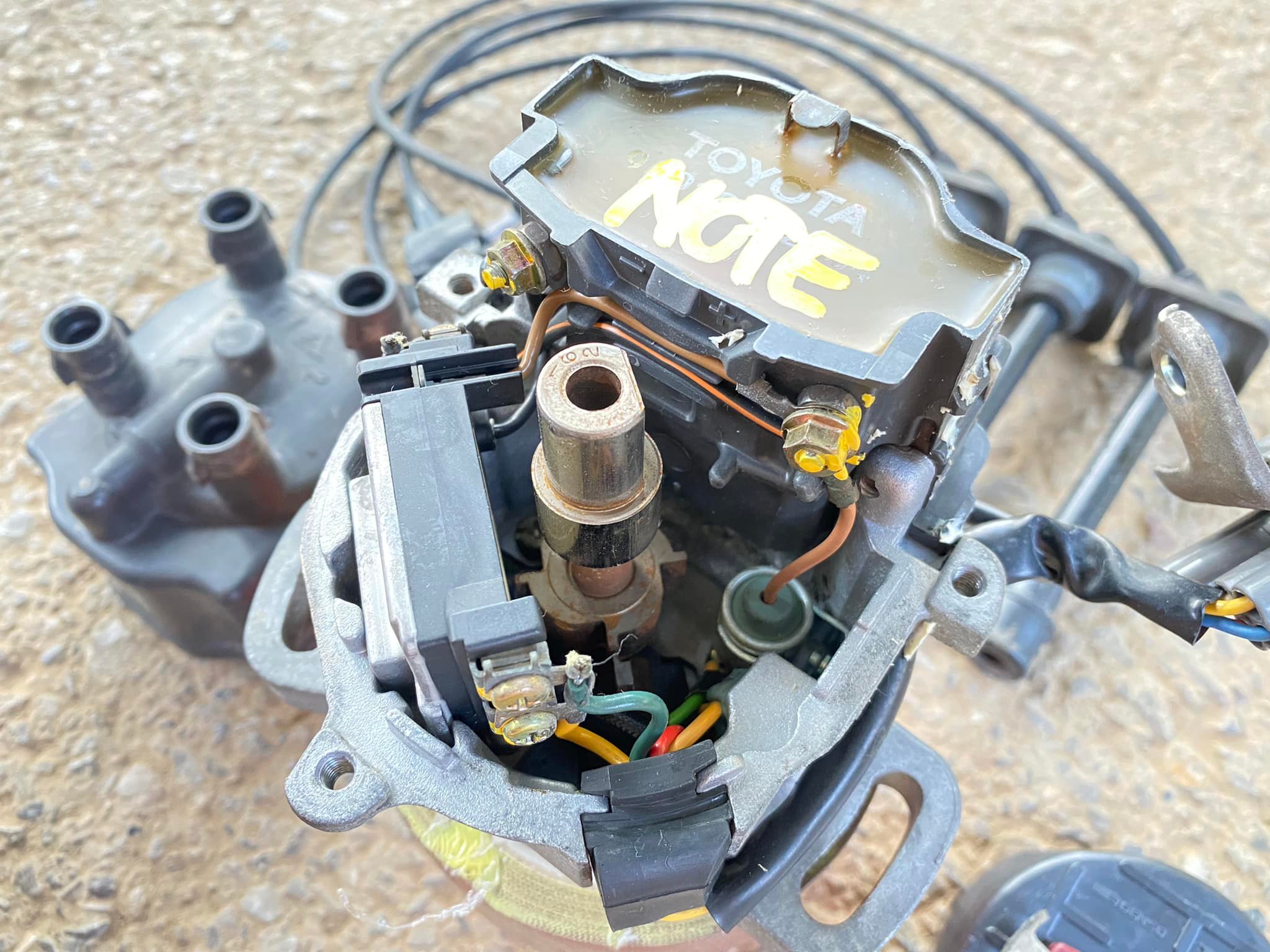 จานจ่ายแท้  TOYOTA 4EFE  5E FE