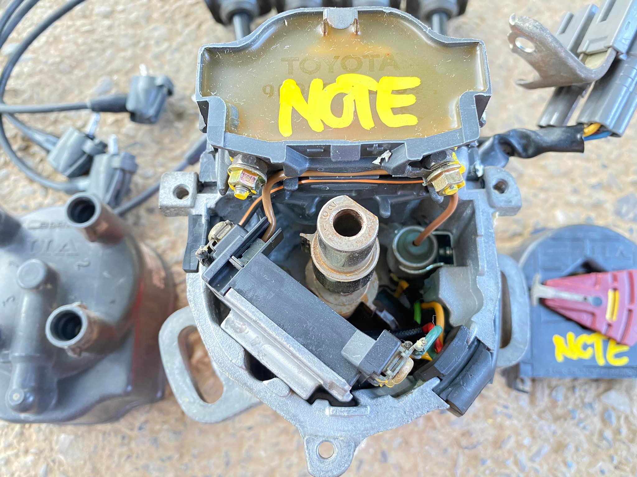 จานจ่ายแท้  TOYOTA 4EFE  5E FE