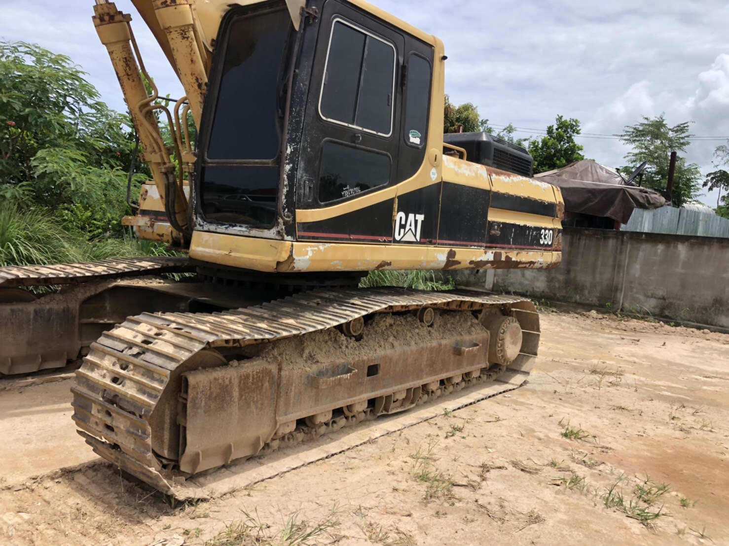 แมคโคร Cat 330V1 เครื่องดี ปั้มแรง เอวแน่น 0868449044