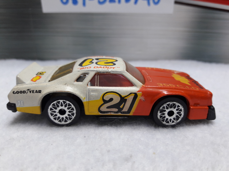 รถเหล็ก MATCHBOX No.34 CHEVY PRO STOCKER ล้อปกติ สภาพดี ท้องเหล็ก MACAU SCALE 1/62 งานสะสม เก่าเก็บค