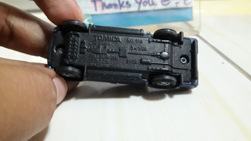 รถโมเดล Tomica No.109 รถเหล็ก งานเก่า MITSUBISHI TRITON 1/66 RARE Diecast Car TOMY มือสองนะครับ งานม