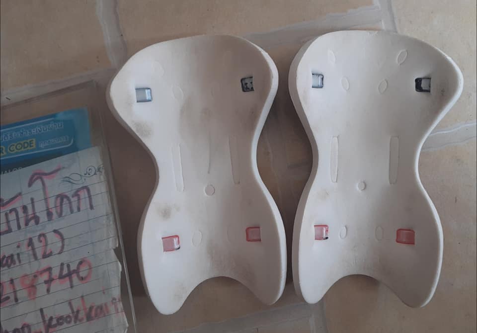 สนับแข้ง kappa มือสองสภาพดี