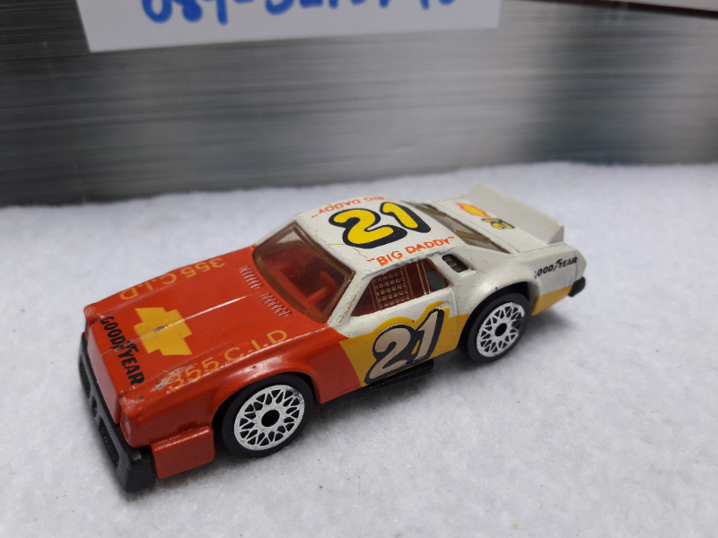 รถเหล็ก MATCHBOX No.34 CHEVY PRO STOCKER ล้อปกติ สภาพดี ท้องเหล็ก MACAU SCALE 1/62 งานสะสม เก่าเก็บค