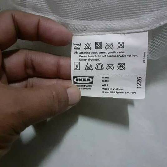 มุ้งแขวน Ikea มือสองสภาพดีพร้อมใช้ค่ะ ใช้แขวนในห้องนอน ห้องนั่งเล่น แต่งประกอบฉาก