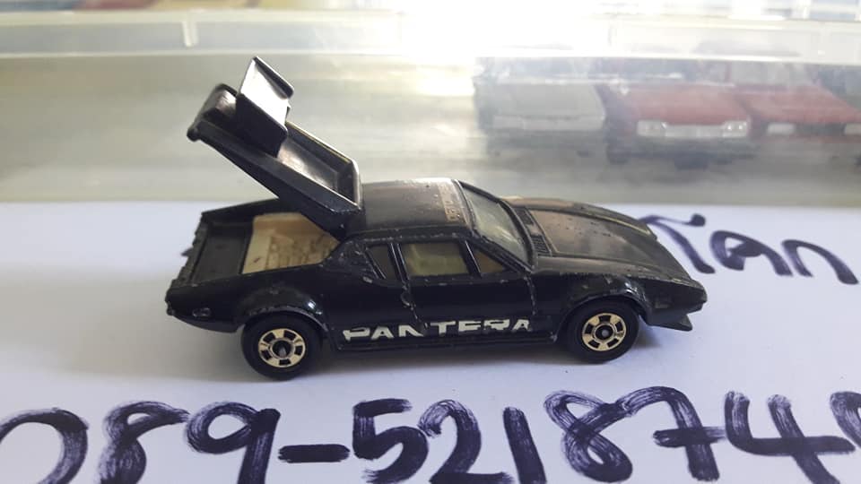  รถเหล็ก Tomy Tomica No.F55 DETOMASO PANTERA GTS 1/61 MADE IN JAPAN งานญี่ปุ่นสวย งานเก่า เก็บครับ ท