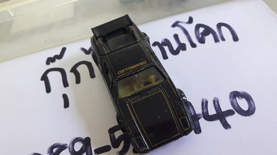  รถเหล็ก Tomy Tomica No.F55 DETOMASO PANTERA GTS 1/61 MADE IN JAPAN งานญี่ปุ่นสวย งานเก่า เก็บครับ ท