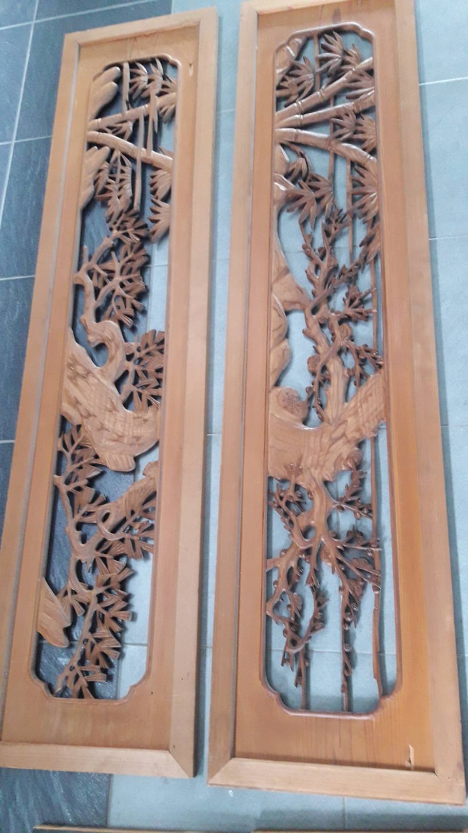 งานไม้แกะสลักสวยๆ งานตู้ญี่ปุ่น เหมาๆ 12 ชิ้นครับ ตามภาพ เป็นลวดลายวิวธรรมชาติ สวยๆ แต่งบ้าน แต่งร้าน  เหมา 12 ชิ้น