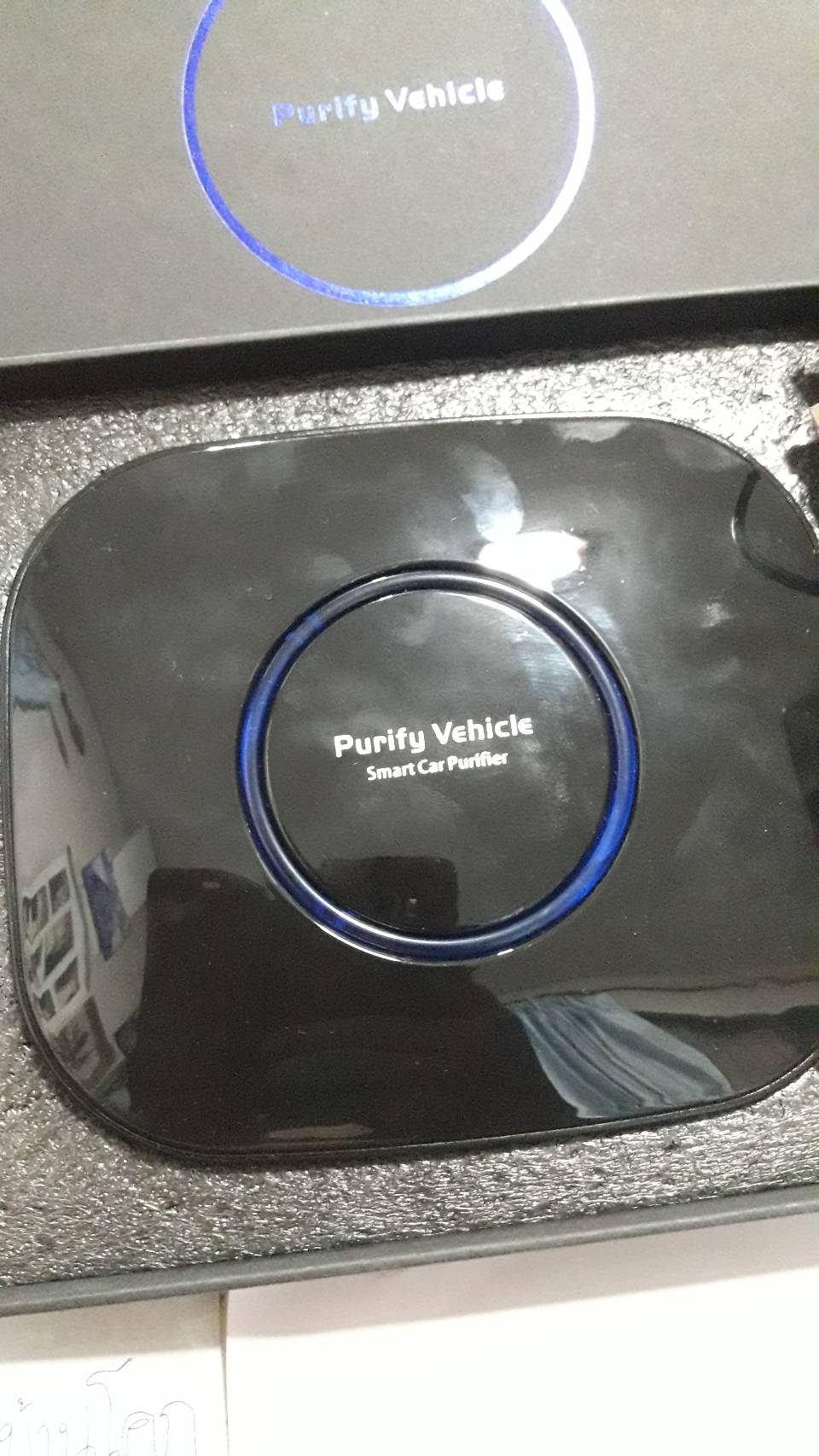 เครื่องฟอกอากาศในรถ Purify Vehicle Smart Car Purifier รุ่น MC-CZ001 มือสอง สภาพเหมือนใหม่เลยครับ