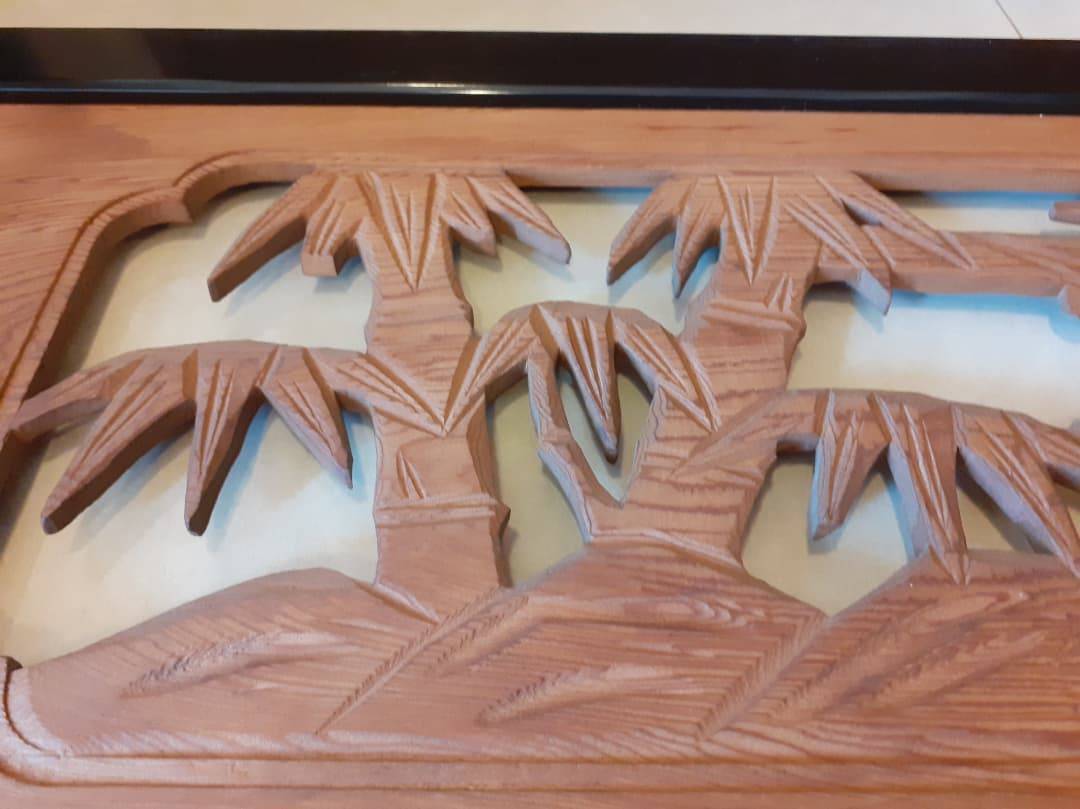 แผ่นไม้ฉลุ สำหรับประดับตกแต่งลายสวยจากญี่ปุ่น งานมือสองสภาพดีฝีมือดีค่ะ มีริ้วรอยจากการขนส่งมาบ้างนะคะ ใช้แต่งบ้านแต่งร้าน