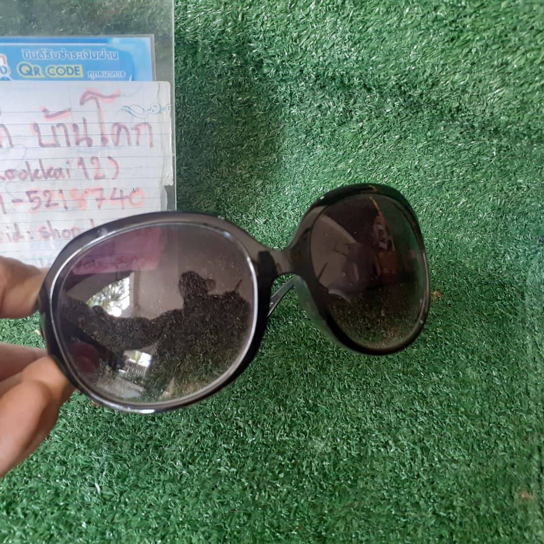 แว่นกันแดด กรอบพลาสติก งานมือสองสวยๆจากญี่ปุ่น ทรงใหญ่ 