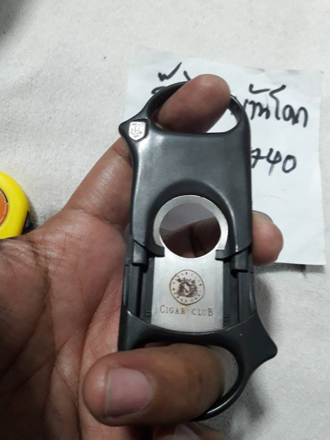 ที่ตัดซิการ์ ของ CIGAR CLUB 1992 TOKYO มือสอง งานตู้ญี่ปุ่นครับ ยังใช้งานได้ งานเก่า งานสะสม จากประเทศญี่ปุ่นครับ มีคลิป ที่ตัดซิการ์ ของ CIGAR CLUB 1992 TOKYO มือสอง งานตู้ญี่ปุ่นครับ ยังใช้งานได้ งานเก่า งานสะสม จากประเทศญี่ปุ่นครับ มีคลิป