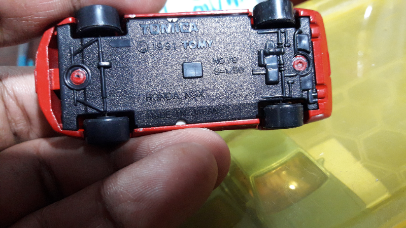 รถเหล็ก TOMY TOMICA NO.78 HONDA NSX RED 1/59 Made in Japan งานญี่ปุ่นสวย สีแดงสวย งานเก่า เก็บครับ ล้อปกติ